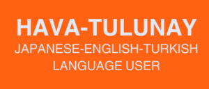 logo- Hava-Tulunay/ Japanese-English-Turkish Language Userlogo- Hava-Tulunay/ Japanese-English-Turkish Language User